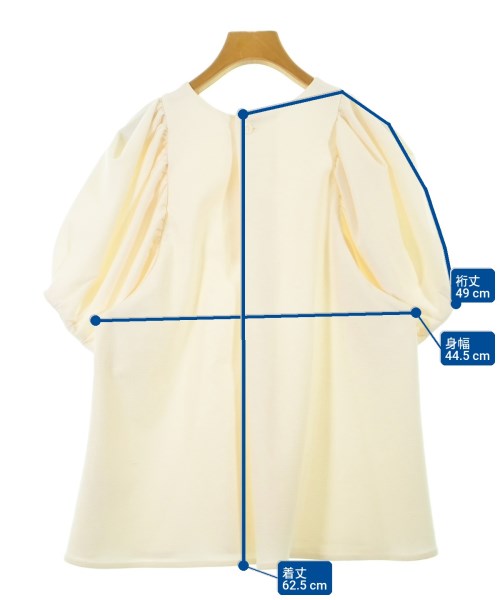 eLLa（エラ）ブラウス 白 サイズ:F レディース/2200636449138