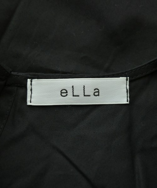 eLLa（エラ）ブラウス 黒 サイズ:F レディース/2200630437131