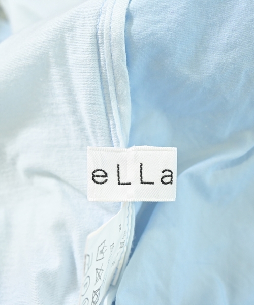 eLLa（エラ）シャツワンピース 青 サイズ:F レディース/2200610098024
