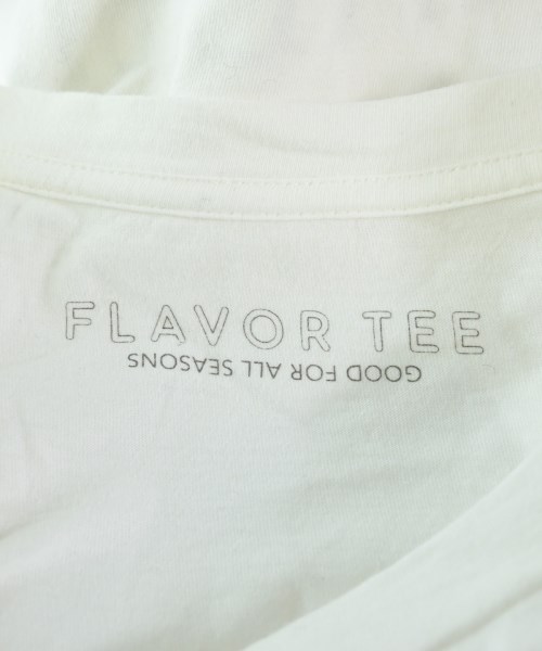 FLAVOR TEE（フレーバーティ）Tシャツ・カットソー 白 サイズ:F レディース/2200628438157