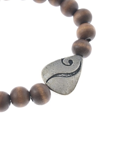 HARD ROCK cafe（ハードロックカフェ）ブレスレット・バングル 茶 サイズ:- メンズ/2200647886113