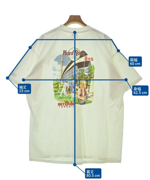 HARD ROCK cafe（ハードロックカフェ）Tシャツ・カットソー 白 サイズ:XL メンズ/2200684384016