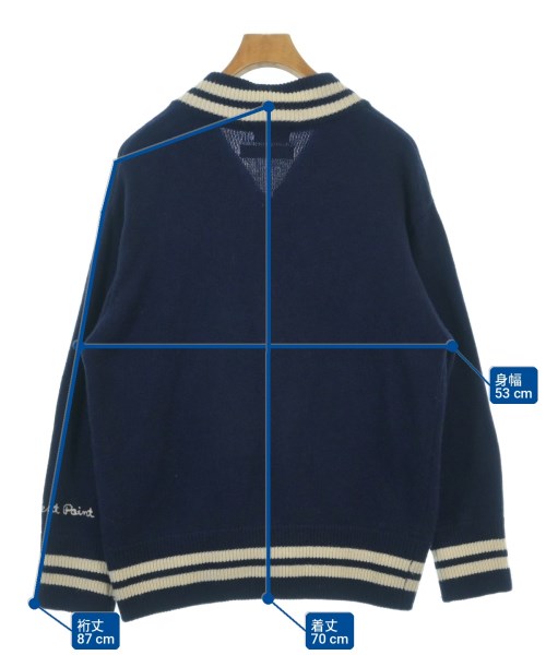 HARDIN KNITWEAR（ハーディンニットウェア）カーディガン 紺 サイズ:F メンズ/2200704569010