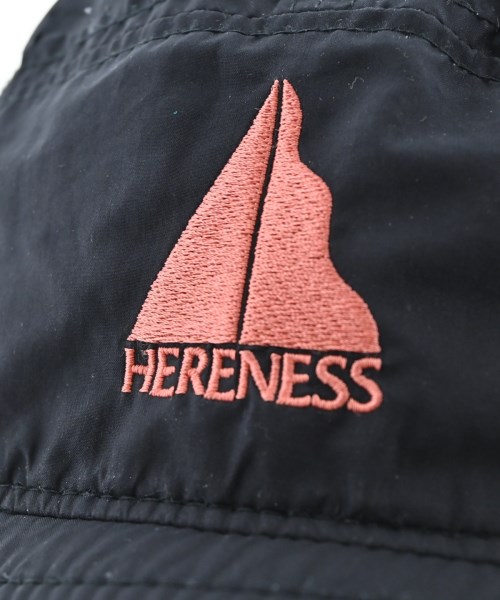 HERENESS（ヒアネス）キャップ 黒 サイズ:- メンズ/2200629938168