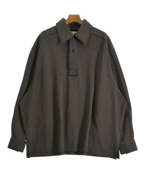 i`m here(アイムヒア)カジュアルシャツ 茶 サイズ:L/2200663357260
