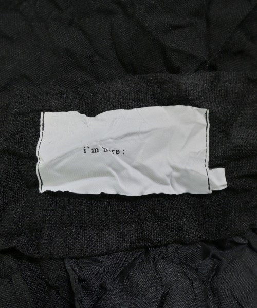 i`m here（アイムヒア）ショートパンツ 黒 サイズ:M レディース/2200680521088