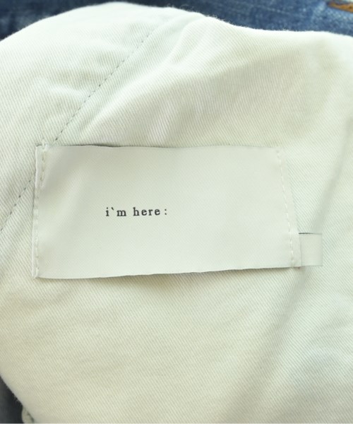 i`m here（アイムヒア）デニムパンツ 青 サイズ:M メンズ/2200716347019