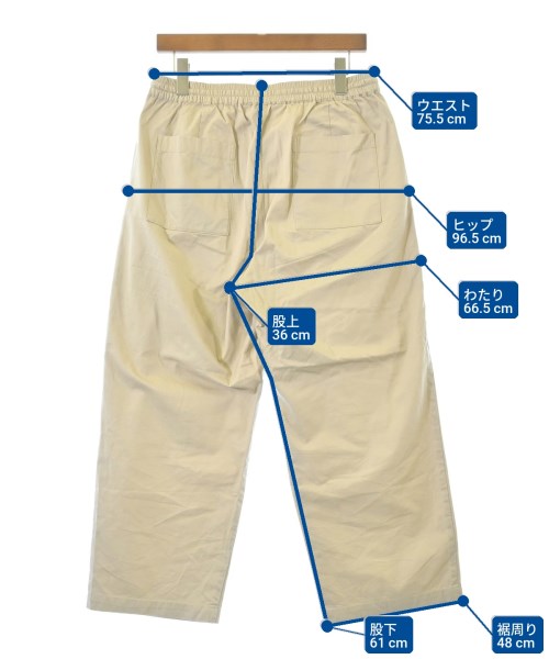 info. BEAUTY&YOUTH（インフォビューティーアンドユース）チノパン ベージュ サイズ:M レディース/2200616485040