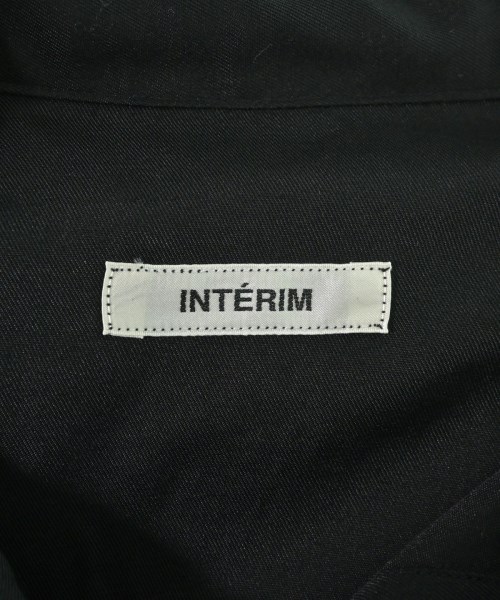 INTERIM（インテリム）カジュアルシャツ 黒 サイズ:5(XXL位) レディース/2200626668358