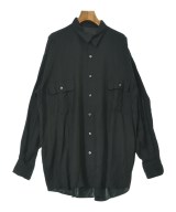 INTERIM（インテリム）カジュアルシャツ 黒 サイズ:5(XXL位) レディース/2200626668358