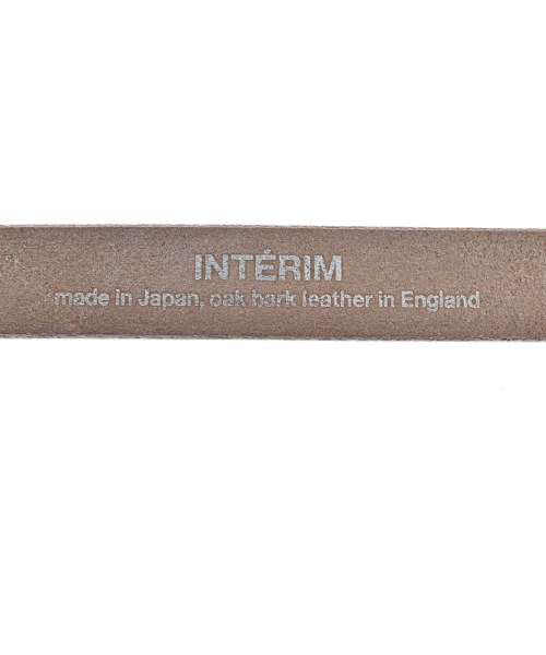 INTERIM（インテリム）ベルト 黒 サイズ:- メンズ/2200639972077