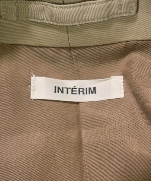 INTERIM（インテリム）ステンカラーコート ベージュ サイズ:F メンズ/2200536104076