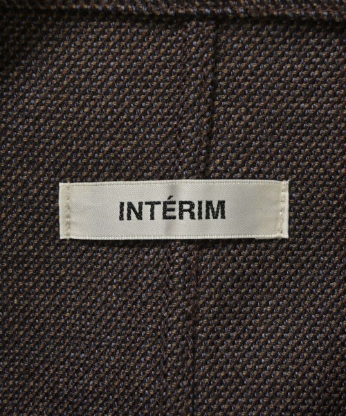 INTERIM（インテリム）カジュアルジャケット 茶 サイズ:4(XL位) メンズ/2200688166014
