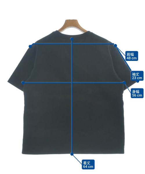 JiyongKim（ジヨンキム）Tシャツ・カットソー 黒 サイズ:L メンズ/2200632613045