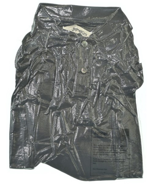 JiyongKim(ジヨンキム)ポロシャツ グレー サイズ:S/2200666745132