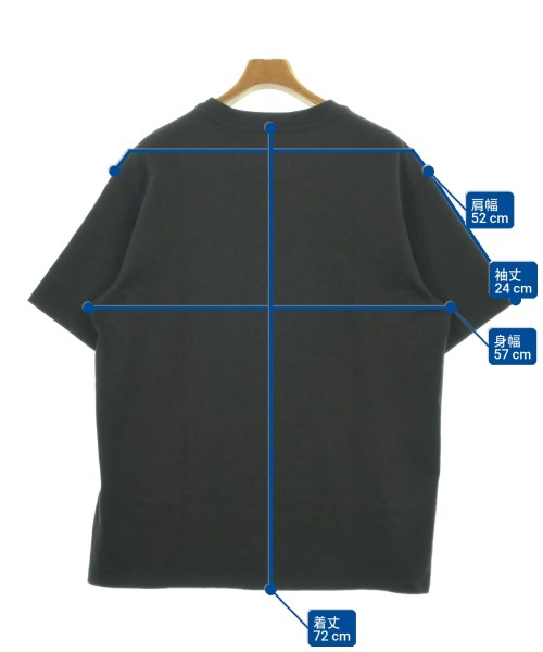JiyongKim（ジヨンキム）Tシャツ・カットソー 黒 サイズ:M メンズ/2200732194031
