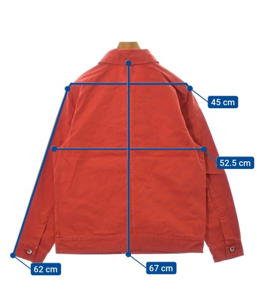 JORDAN BRAND（ジョーダンブランド）デニムジャケット 赤 サイズ:M メンズ/2200471268086