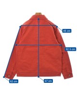 JORDAN BRAND（ジョーダンブランド）デニムジャケット 赤 サイズ:M メンズ/2200471268086