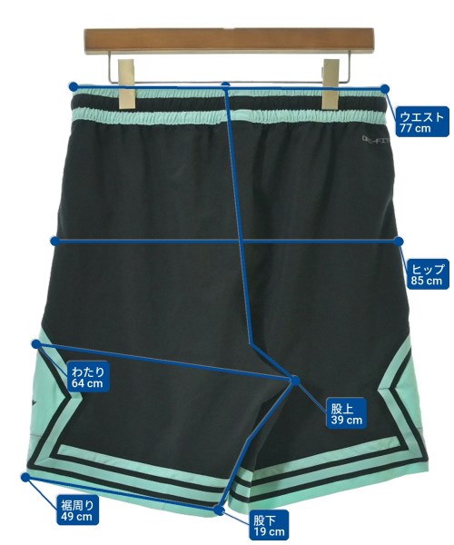 JORDAN BRAND（ジョーダンブランド）ショートパンツ 黒 サイズ:L メンズ/2200627719141