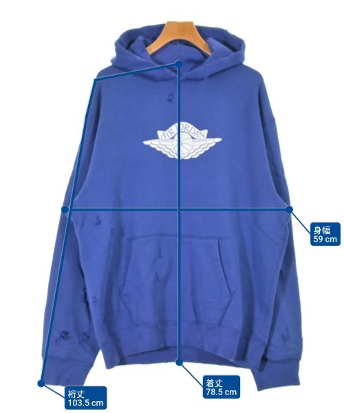 JORDAN BRAND（ジョーダンブランド）パーカー 青 サイズ:L メンズ/2200620768153