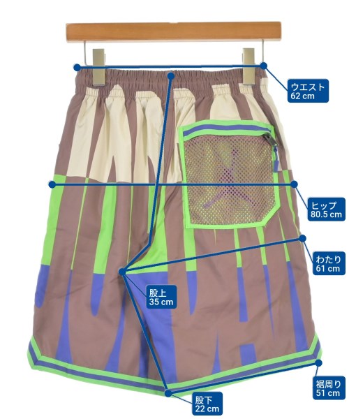 JORDAN BRAND（ジョーダンブランド）ショートパンツ 茶 サイズ:S メンズ/2200676016468