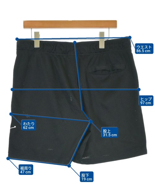 JORDAN BRAND（ジョーダンブランド）ショートパンツ 黒 サイズ:XXL メンズ/2200679699101