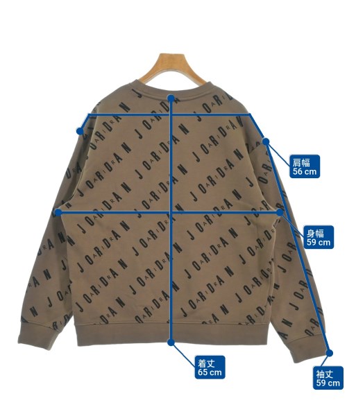 JORDAN BRAND（ジョーダンブランド）スウェット 茶 サイズ:XL メンズ/2200674105157