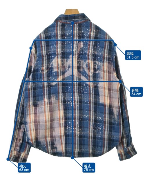 JORDAN BRAND（ジョーダンブランド）カジュアルシャツ 青 サイズ:M メンズ/2200654150092