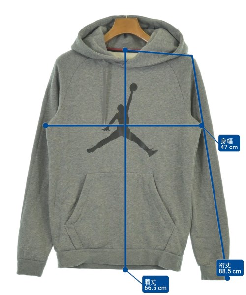 JORDAN BRAND（ジョーダンブランド）パーカー グレー サイズ:XS メンズ/2200701953010