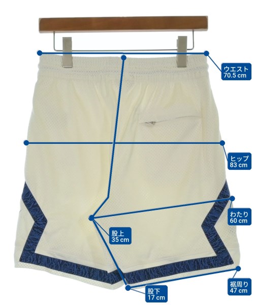 JORDAN BRAND（ジョーダンブランド）ショートパンツ 白 サイズ:S メンズ/2200706668070