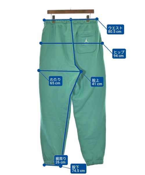 JORDAN BRAND（ジョーダンブランド）スウェットパンツ 緑 サイズ:L メンズ/2200721891057