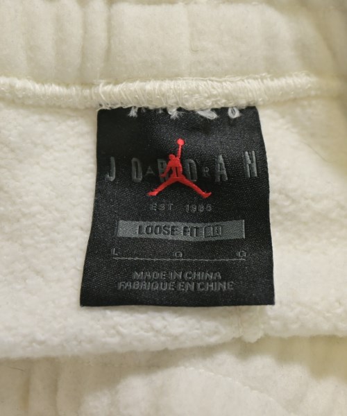 JORDAN BRAND（ジョーダンブランド）スウェットパンツ 白 サイズ:L メンズ/2200721891088