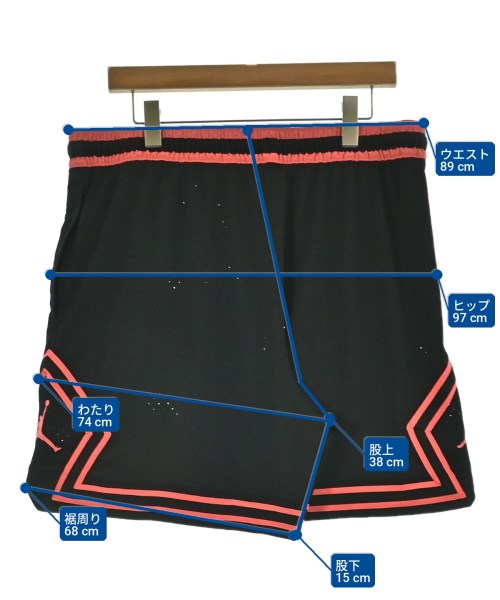 JORDAN BRAND（ジョーダンブランド）ショートパンツ 黒 サイズ:XL メンズ/2200723199083