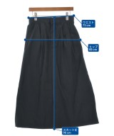 LAPEREAU yoshie inaba（ラプローヨシエイナバ）ロング・マキシ丈スカート 黒 サイズ:38(S位) レディース/2200627104039