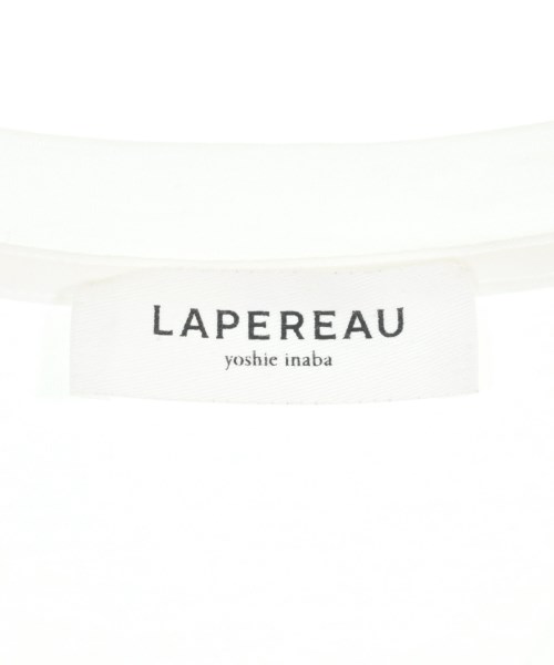 LAPEREAU yoshie inaba（ラプローヨシエイナバ）Tシャツ・カットソー 白 サイズ:40(M位) レディース/2200723345091