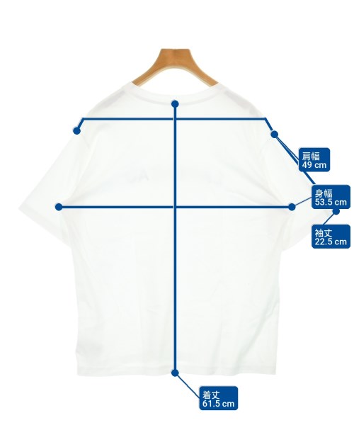 LAPEREAU yoshie inaba（ラプローヨシエイナバ）Tシャツ・カットソー 白 サイズ:40(M位) レディース/2200723345091