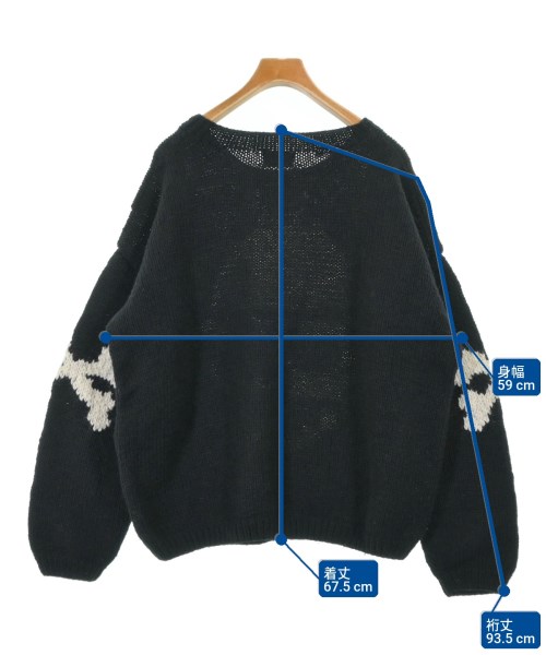 MacMahon Knitting Mills（マクマホンニッティングミルズ）ニット・セーター 黒 サイズ:F メンズ/2200690307054