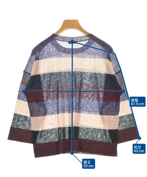 MAURILA（マレーラ）ニット・セーター 紫 サイズ:F レディース/2200670668069