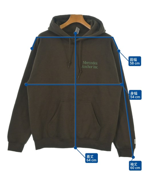 MERCEDES ANCHOR INC.（メルセデスアンカーインク）パーカー 茶 サイズ:M メンズ/2200626115340