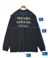 MERCEDES ANCHOR INC.（メルセデスアンカーインク）Tシャツ・カットソー 黒 サイズ:XL メンズ/2200642885043