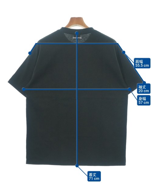 MERCEDES ANCHOR INC.（メルセデスアンカーインク）Tシャツ・カットソー 黒 サイズ:XL メンズ/2200605529083