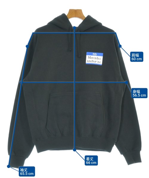 MERCEDES ANCHOR INC.（メルセデスアンカーインク）パーカー 黒 サイズ:M メンズ/2200677989105