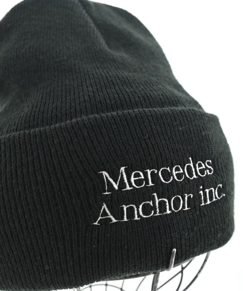 MERCEDES ANCHOR INC.（メルセデスアンカーインク）ニットキャップ・ビーニー 黒 サイズ:- メンズ/2200665501159