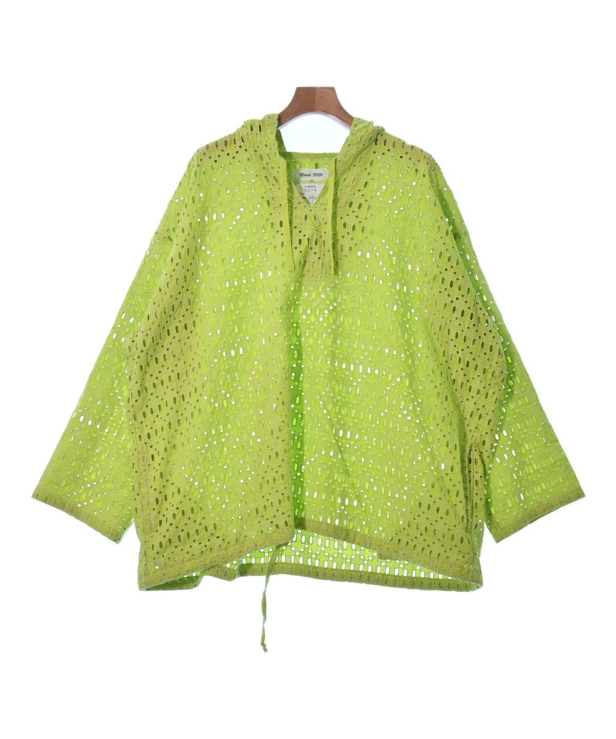 SEAN NISH/ CROSS LACE BAJA HOODIE