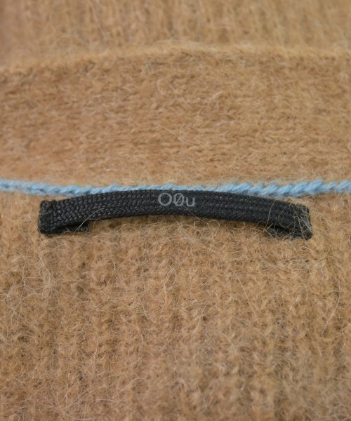 O0u（オーゼロユー）カーディガン 茶 サイズ:F レディース/2200627826092