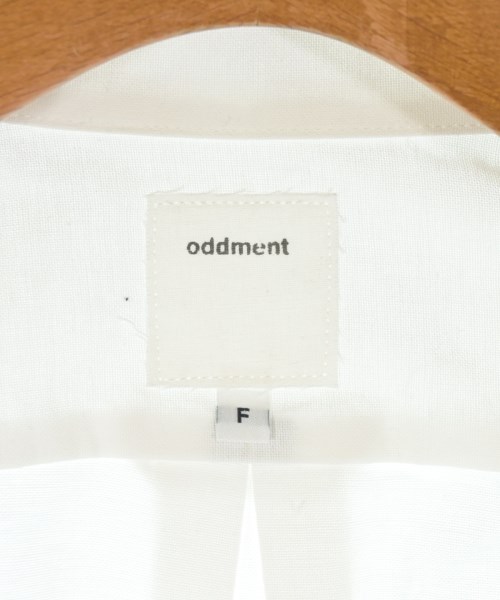 ODDMENT（オッドメント）カジュアルシャツ 白 サイズ:-(M位) メンズ/2200608171074