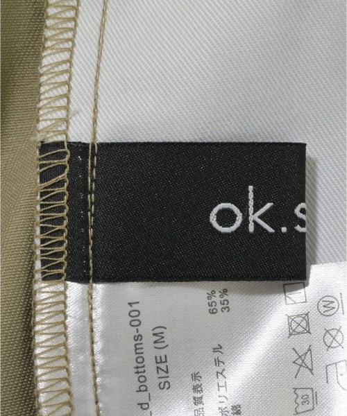 ok.soon（オクスン）チノパン ベージュ サイズ:M レディース/2200690704051