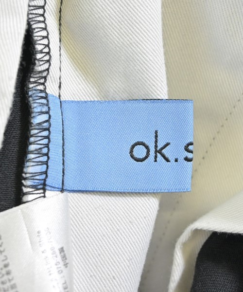 ok.soon（オクスン）チノパン 黒 サイズ:S レディース/2200657670030