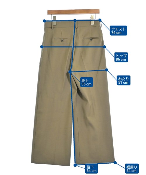 ok.soon（オクスン）スラックス カーキ サイズ:2(M位) レディース/2200660071053