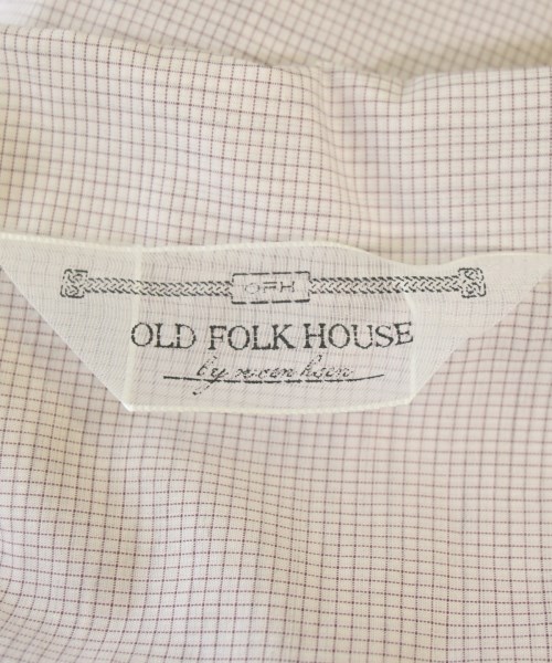 OLD FOLK HOUSE（オールドフォークハウス）カジュアルシャツ 赤 サイズ:3(L位) メンズ/2200676365030